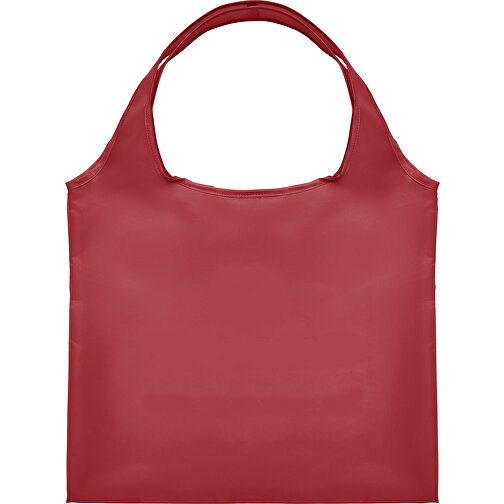 Full Color Faltbare Einkaufstasche , bordeaux rot, Polyester, 56,00cm x 41,00cm (Höhe x Breite), Bild 1