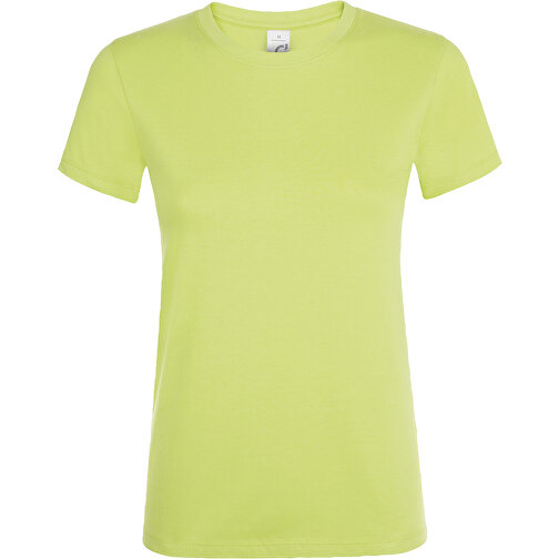 T-Shirt - Regent Women , Sol´s, apfelgrün, Baumwolle, M, 63,00cm x 44,00cm (Länge x Breite), Bild 1