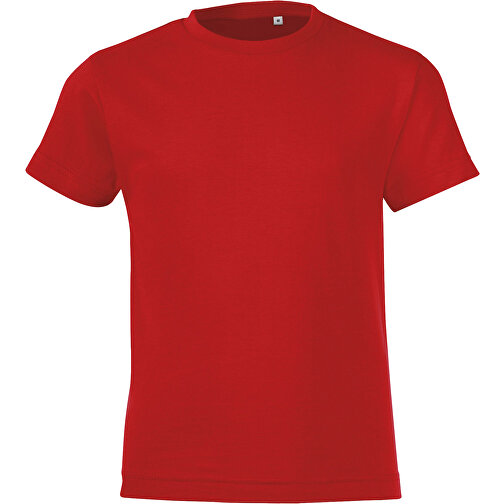 T-Shirt - Regent Fit Kids , Sol´s, rot, Baumwolle, XL, 106,00cm x 116,00cm (Länge x Breite), Bild 1