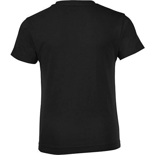 T-Shirt - Regent Fit Kids , Sol´s, tiefschwarz, Baumwolle, M, 86,00cm x 94,00cm (Länge x Breite), Bild 2
