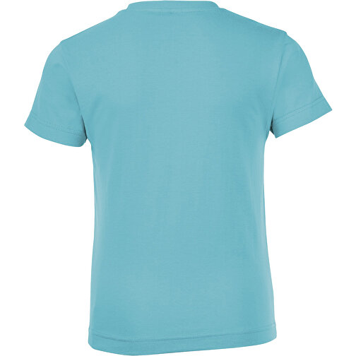 T-Shirt - Regent Fit Kids , Sol´s, atoll blau, Baumwolle, XXL, 118,00cm x 128,00cm (Länge x Breite), Bild 2