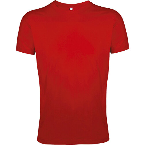 T-Shirt - Regent Fit , Sol´s, rot, Baumwolle, L, 74,00cm x 54,00cm (Länge x Breite), Bild 1