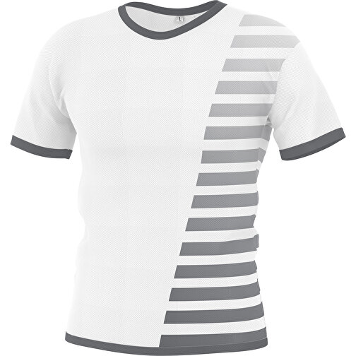 Regular T-Shirt Individuell - Vollflächiger Druck , dunkelgrau, Polyester, L, 73,00cm x 112,00cm (Länge x Breite), Bild 1