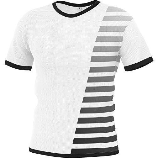 Regular T-Shirt Individuell - Vollflächiger Druck , schwarz, Polyester, XL, 78,00cm x 124,00cm (Länge x Breite), Bild 1
