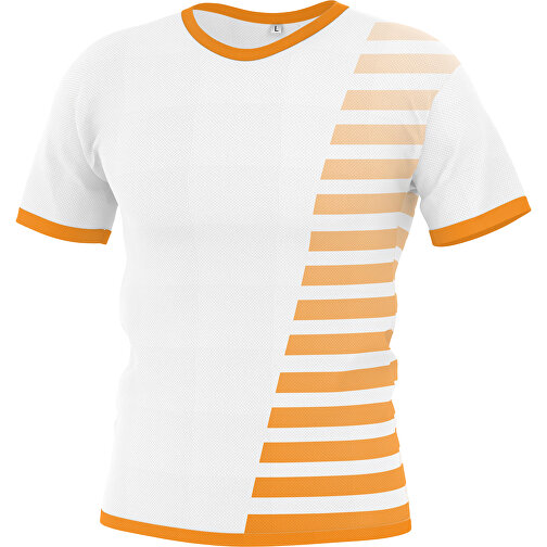 Regular T-Shirt Individuell - Vollflächiger Druck , orange, Polyester, S, 68,00cm x 96,00cm (Länge x Breite), Bild 1