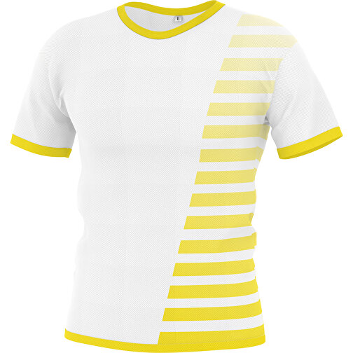 Regular T-Shirt Individuell - Vollflächiger Druck , gelb, Polyester, M, 70,00cm x 104,00cm (Länge x Breite), Bild 1