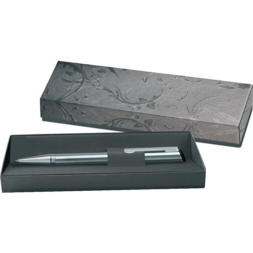Stempelschreiber 3302M , schwarz, Metall, Kunststoff, Gummi, 15,00cm (Länge), Bild 6