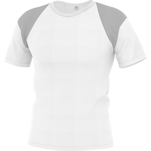 Regular T-Shirt Individuell - Vollflächiger Druck , hellgrau, Polyester, XL, 78,00cm x 124,00cm (Länge x Breite), Bild 1