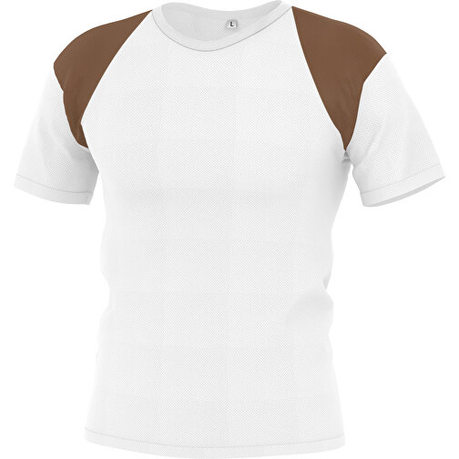 Regular T-Shirt Individuell - Vollflächiger Druck , dunkelbraun, Polyester, XL, 76,00cm x 120,00cm (Länge x Breite), Bild 1