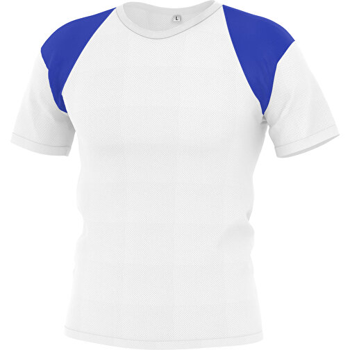 Regular T-Shirt Individuell - Vollflächiger Druck , blau, Polyester, 2XL, 78,00cm x 124,00cm (Länge x Breite), Bild 1