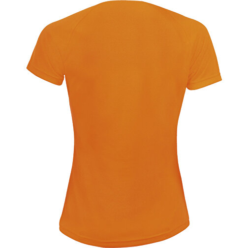 T-Shirt - Sporty Women , Sol´s, neon orange, Polyester, L, 66,00cm x 50,00cm (Länge x Breite), Bild 2