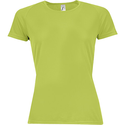 T-Shirt - Sporty Women , Sol´s, apfelgrün, Polyester, XXL, 70,00cm x 56,00cm (Länge x Breite), Bild 1