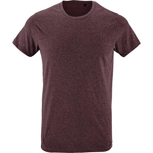 T-Shirt - Regent Fit , Sol´s, heide-rot, Baumwolle, L, 74,00cm x 54,00cm (Länge x Breite), Bild 1