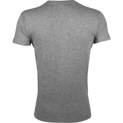 T-Shirt - Regent Fit , Sol´s, graue melange, Baumwolle, XS, 66,00cm x 45,00cm (Länge x Breite), Bild 2