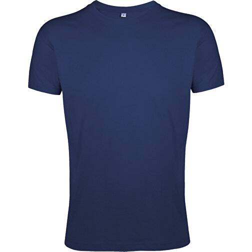 T-Shirt - Regent Fit , Sol´s, französische navy, Baumwolle, XL, 76,00cm x 57,00cm (Länge x Breite), Bild 1