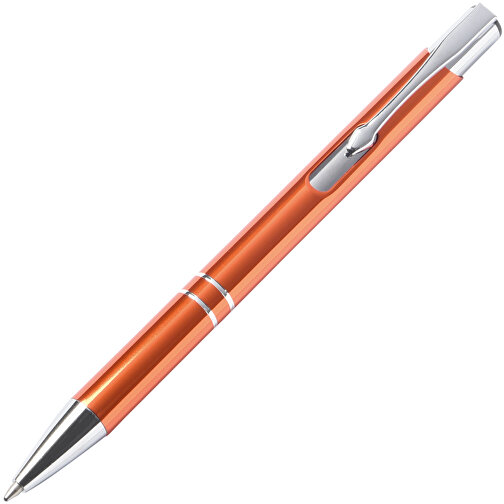 Aluminium-Kugelschreiber TUCSON , orange, Aluminium / Kunststoff, 13,70cm (Länge), Bild 2
