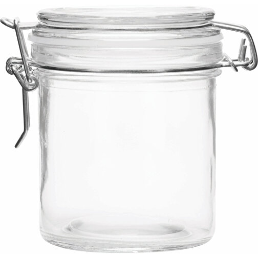 Vorratsglas CLICKY S Mit Bügelverschluss, Füllmenge Ca. 280 Ml , transparent, Glas / Eisen / Silikon, 10,00cm (Höhe), Bild 3