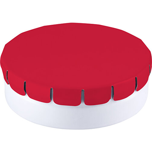 Super Runde Click-Plastikdose 45 Mm , rot, Metall/Kunststoff, 1,50cm (Länge), Bild 1