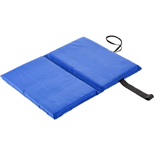Sizzpack Twice , blau, Schaumstoff mit Polyesterbezug, 33,50cm x 2,00cm x 25,50cm (Länge x Höhe x Breite), Bild 1