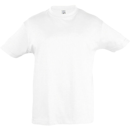 T-Shirt - Regent Kids , Sol´s, weiß, Baumwolle, M, 86,00cm x 94,00cm (Länge x Breite), Bild 1