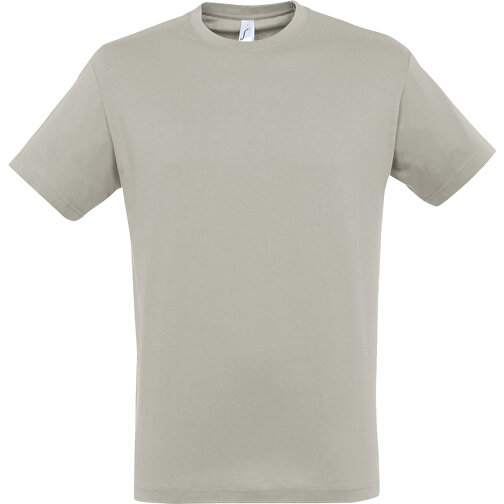 T-Shirt - Regent , Sol´s, hellgrau, Baumwolle, L, 74,00cm x 56,00cm (Länge x Breite), Bild 1