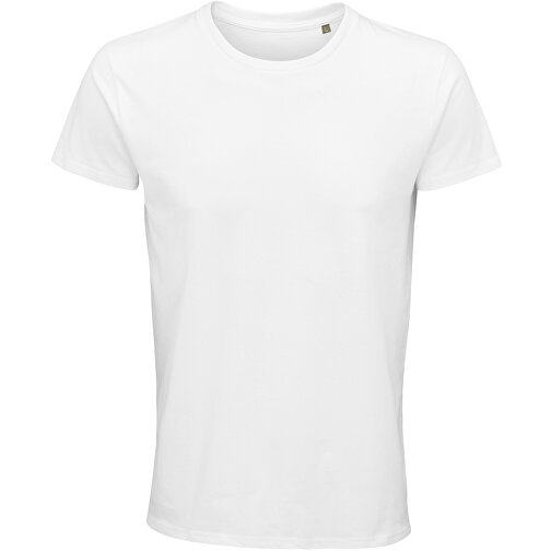 T-Shirt - Crusader Men , Sol´s, weiss, Organische Baumwolle, XS, 67,50cm x 45,00cm (Länge x Breite), Bild 1