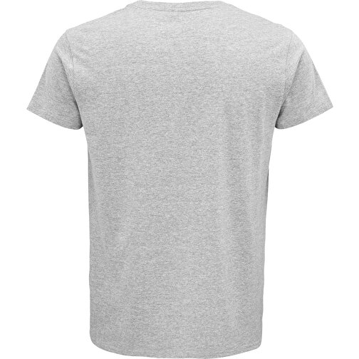 T-Shirt - Crusader Men , Sol´s, graue melange, Organische Baumwolle, XS, 67,50cm x 45,00cm (Länge x Breite), Bild 2