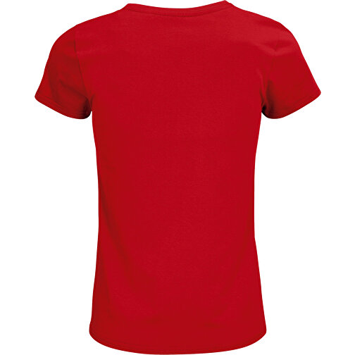 T-Shirt - Crusader Women , Sol´s, rot, Organische Baumwolle, XL, 67,00cm x 50,00cm (Länge x Breite), Bild 2