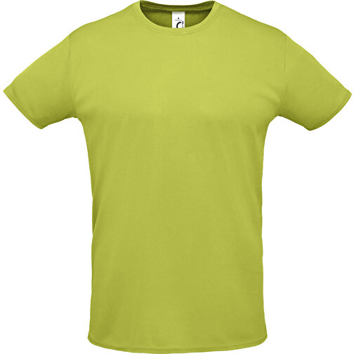 T-Shirt - Sprint , Sol´s, apfelgrün, Polyester, XS, 70,00cm x 45,00cm (Länge x Breite), Bild 1