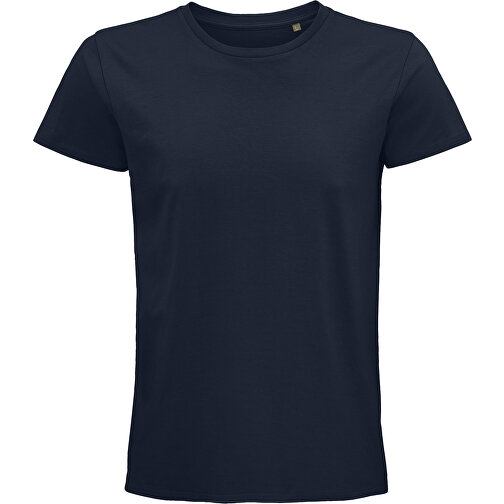 T-Shirt - Pioneer Men , Sol´s, französische navy, Organische Baumwolle, XXL, 78,00cm x 60,00cm (Länge x Breite), Bild 1