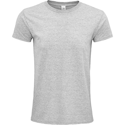 T-Shirt - Epic , Sol´s, graue melange, Organische Baumwolle, 3XL, 79,00cm (Länge), Bild 1