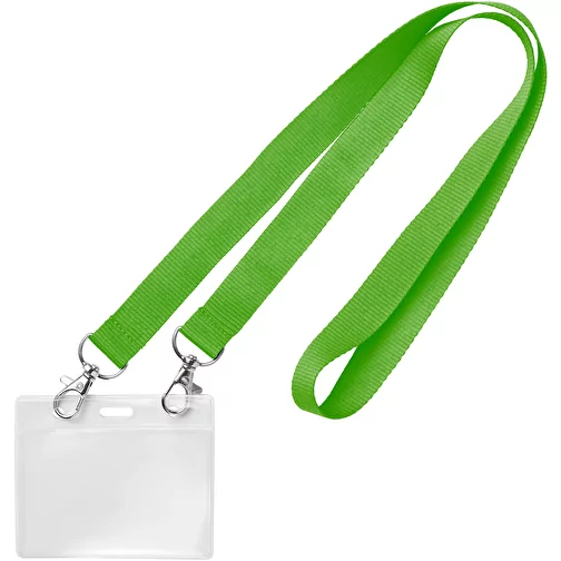 Lanyard de 20 mm avec 2 mousquetons métalliques, Image 1