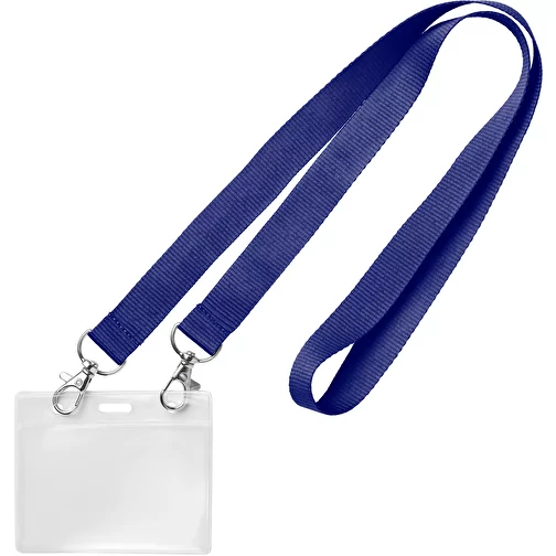 Lanyard de 15 mm avec 2 mousquetons métalliques, Image 1