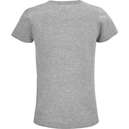T-Shirt - Pioneer Women , Sol´s, graue melange, Organische Baumwolle, L, 65,00cm x 47,00cm (Länge x Breite), Bild 2