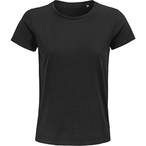 T-Shirt - Pioneer Women , Sol´s, tiefschwarz, Organische Baumwolle, S, 61,00cm x 41,00cm (Länge x Breite), Bild 1