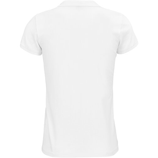 Polo Shirt - Planet Women , Sol´s, weiß, Organische Baumwolle, XXL, 71,00cm x 54,00cm (Länge x Breite), Bild 2