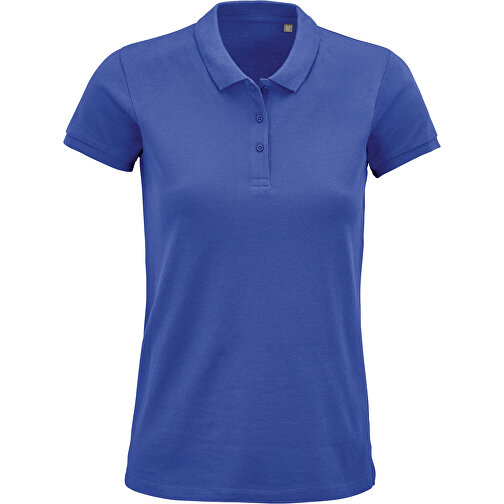 Polo Shirt - Planet Women , Sol´s, royal blue, Organische Baumwolle, XL, 69,00cm x 51,00cm (Länge x Breite), Bild 1