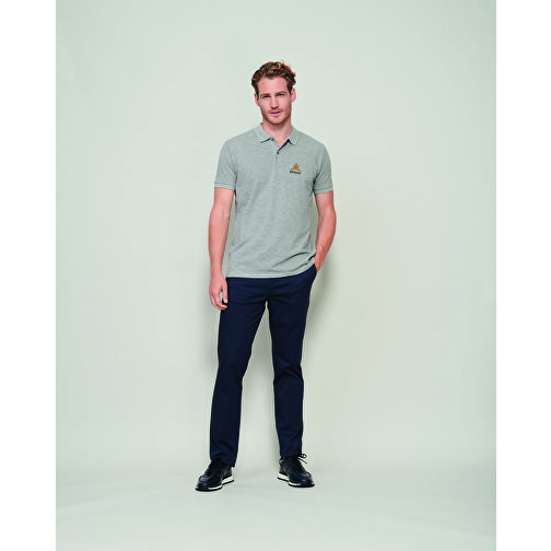 Polo Shirt - Planet Men , Sol´s, weiß, Organische Baumwolle, XL, 76,00cm x 58,00cm (Länge x Breite), Bild 4