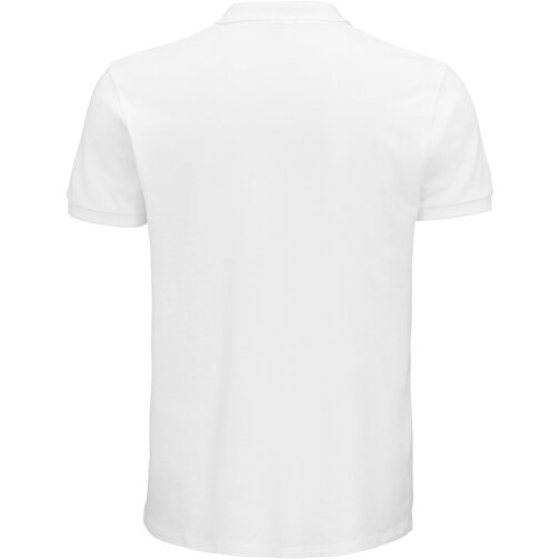 Polo Shirt - Planet Men , Sol´s, weiß, Organische Baumwolle, M, 72,00cm x 52,00cm (Länge x Breite), Bild 2
