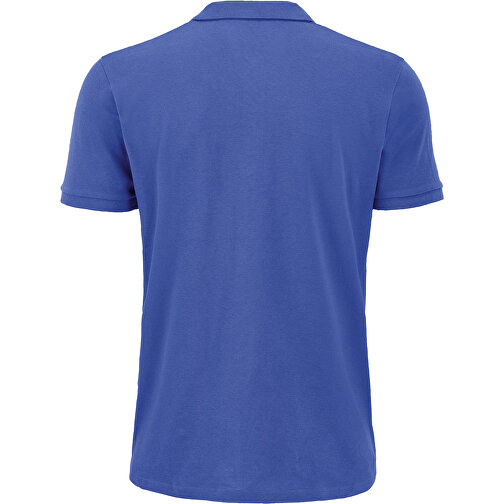 Polo Shirt - Planet Men , Sol´s, royal blue, Organische Baumwolle, XL, 76,00cm x 58,00cm (Länge x Breite), Bild 2
