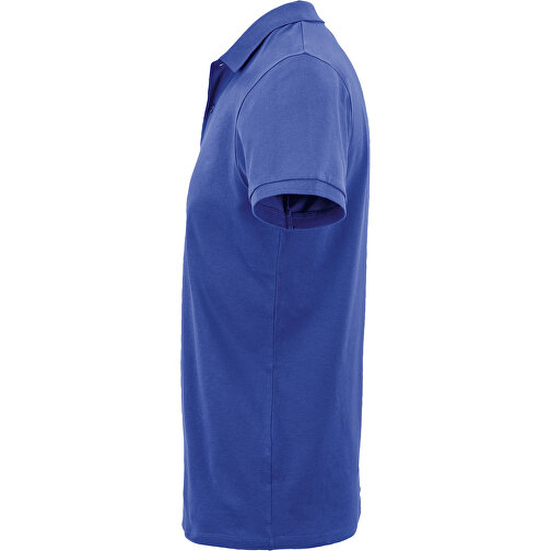 Polo Shirt - Planet Men , Sol´s, royal blue, Organische Baumwolle, L, 74,00cm x 55,00cm (Länge x Breite), Bild 3