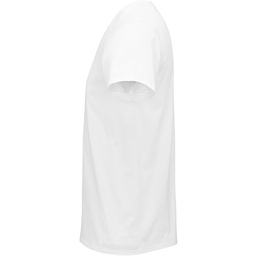 T-Shirt - Pioneer Men , Sol´s, weiß, Organische Baumwolle, S, 70,00cm x 48,00cm (Länge x Breite), Bild 3