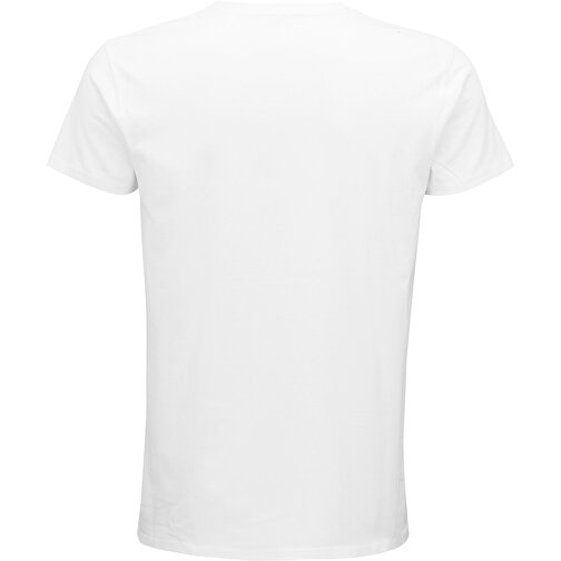 T-Shirt - Pioneer Men , Sol´s, weiss, Organische Baumwolle, 4XL, 82,00cm x 66,00cm (Länge x Breite), Bild 2
