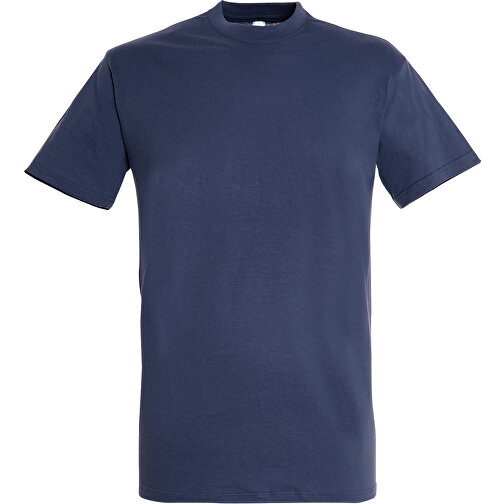 T-Shirt - Regent , Sol´s, jeans-blau, Baumwolle, S, 70,00cm x 50,00cm (Länge x Breite), Bild 1