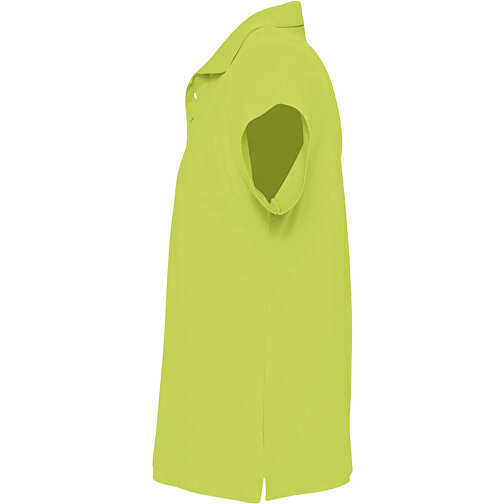 Polo Shirt - Summer Ii , Sol´s, apfelgrün, Baumwolle, XL, 76,00cm x 59,00cm (Länge x Breite), Bild 3