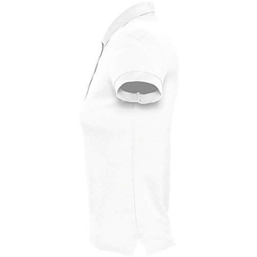 Polo Shirt - Passion , Sol´s, weiß, Baumwolle, XXL, 69,00cm x 55,00cm (Länge x Breite), Bild 3