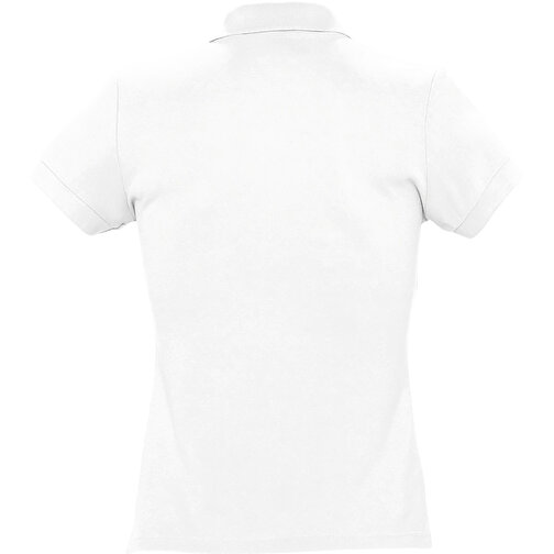 Polo Shirt - Passion , Sol´s, weiß, Baumwolle, XL, 67,00cm x 52,00cm (Länge x Breite), Bild 2