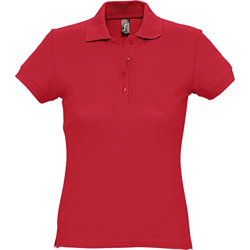 Polo Shirt - Passion , Sol´s, rot, Baumwolle, XL, 67,00cm x 52,00cm (Länge x Breite), Bild 1
