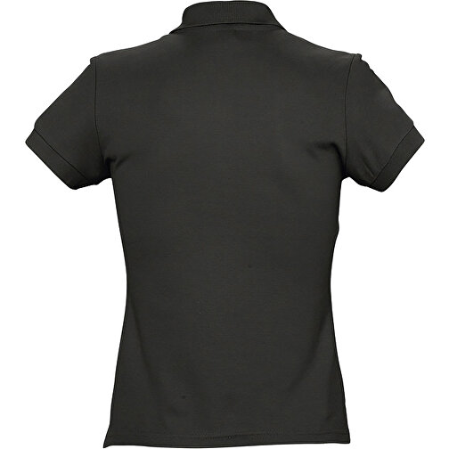 Polo Shirt - Passion , Sol´s, schwarz, Baumwolle, XL, 67,00cm x 52,00cm (Länge x Breite), Bild 2
