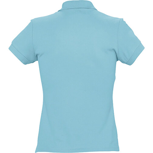 Polo Shirt - Passion , Sol´s, atoll blau, Baumwolle, XL, 67,00cm x 52,00cm (Länge x Breite), Bild 2